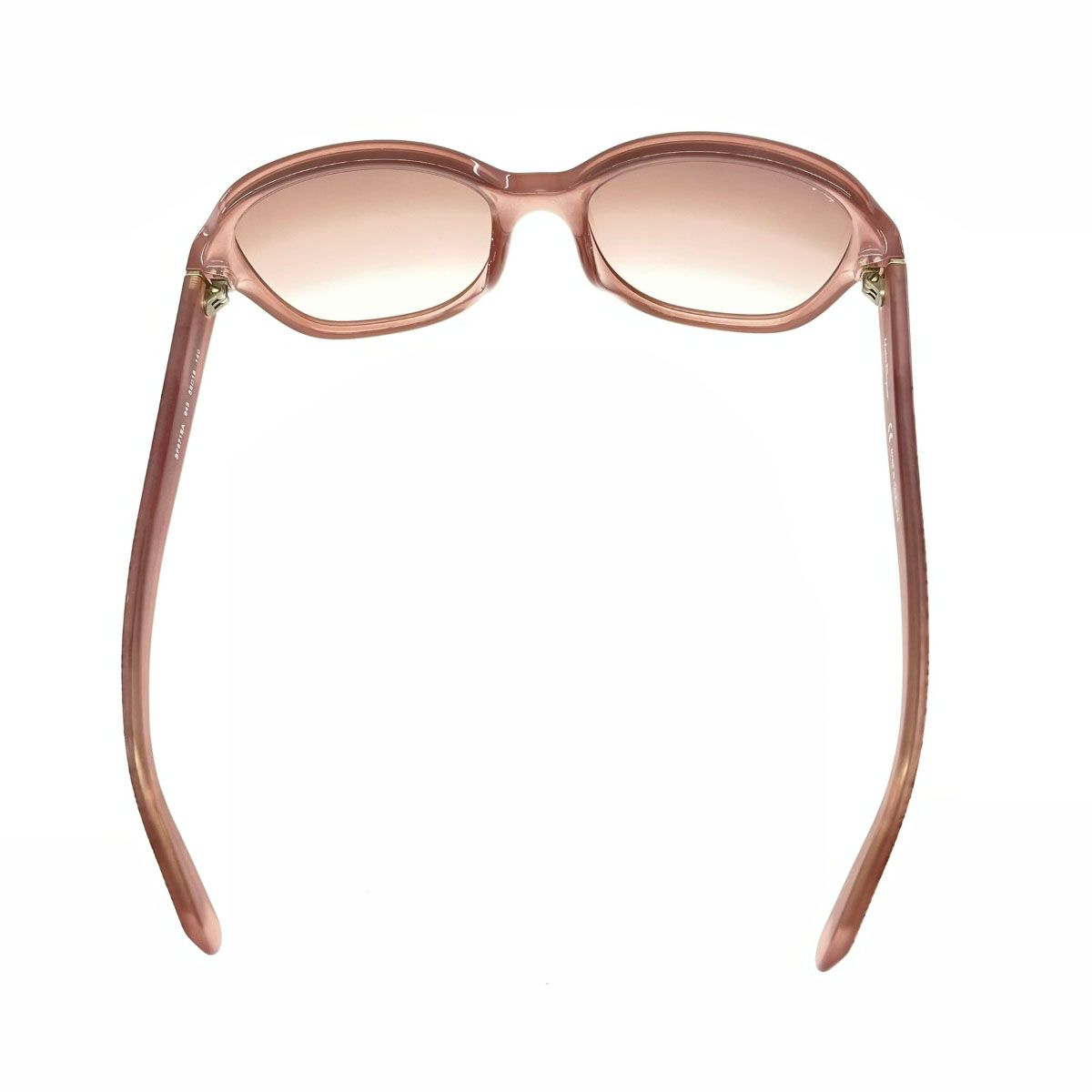 【最終値下げ／極美品】フェラガモ  サングラス  ロゴマーク入り ピンクベージュ 良好 Salvatore Ferragamo サルヴァトーレフェラガモ サングラス