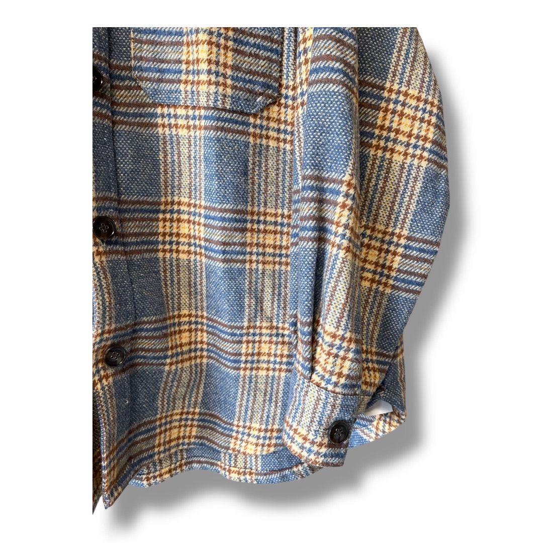 Naptime. ナップタイム NAP-023 チェック柄 長袖 フランネルシャツ