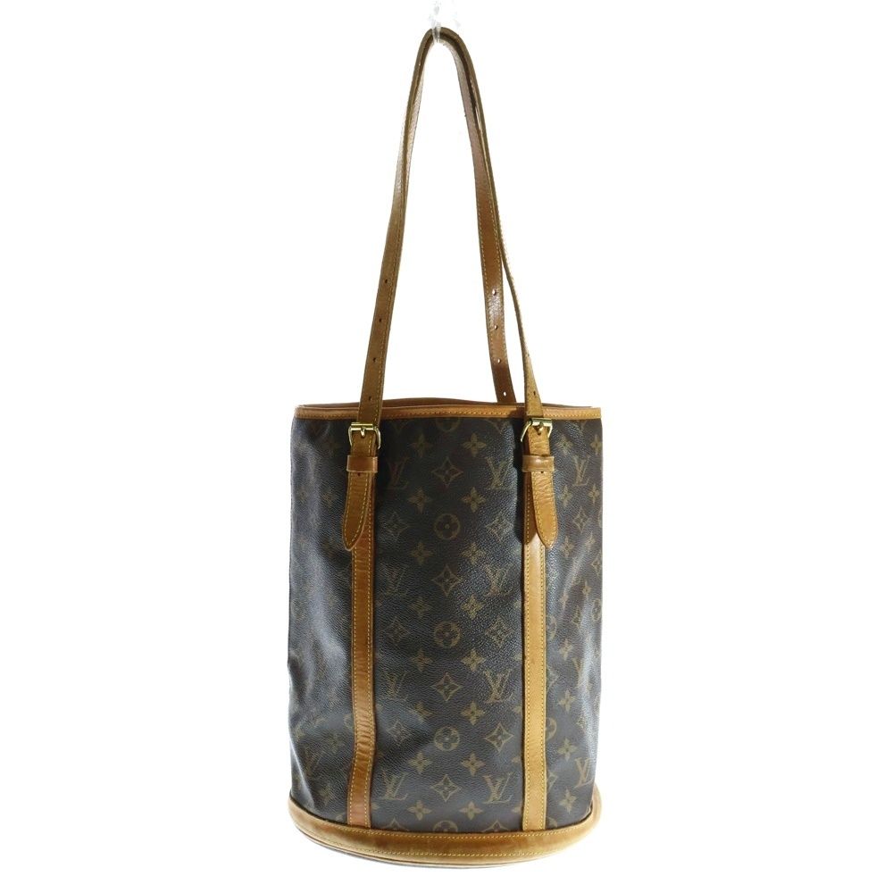 LOUIS VUITTON (ルイヴィトン) バケットGM モノグラム レザー