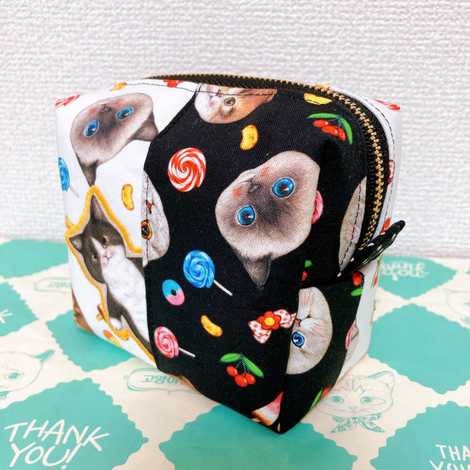 No.207】コヤンイサムチョン BOXポーチ（ひょっこりジョーズ