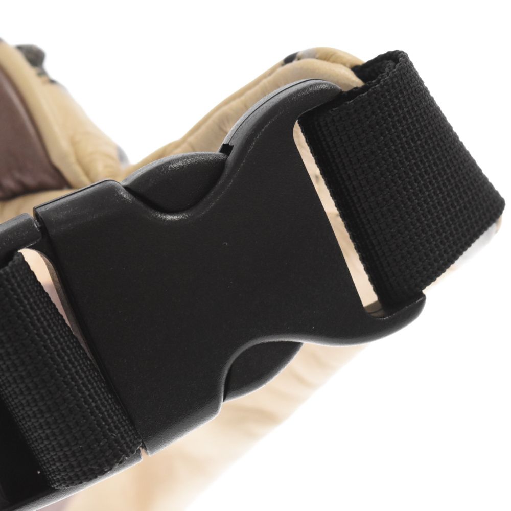 SUPREME (シュプリーム) 17SS Leather Waist Bag Desert Camo ボックス