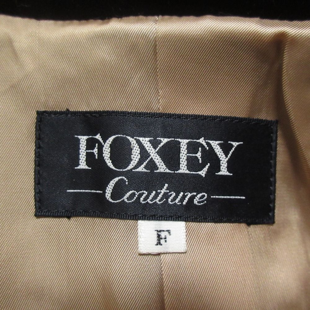 美品 FOXEY COUTURE フォクシークチュール アンゴラ カシゴラブレンド  