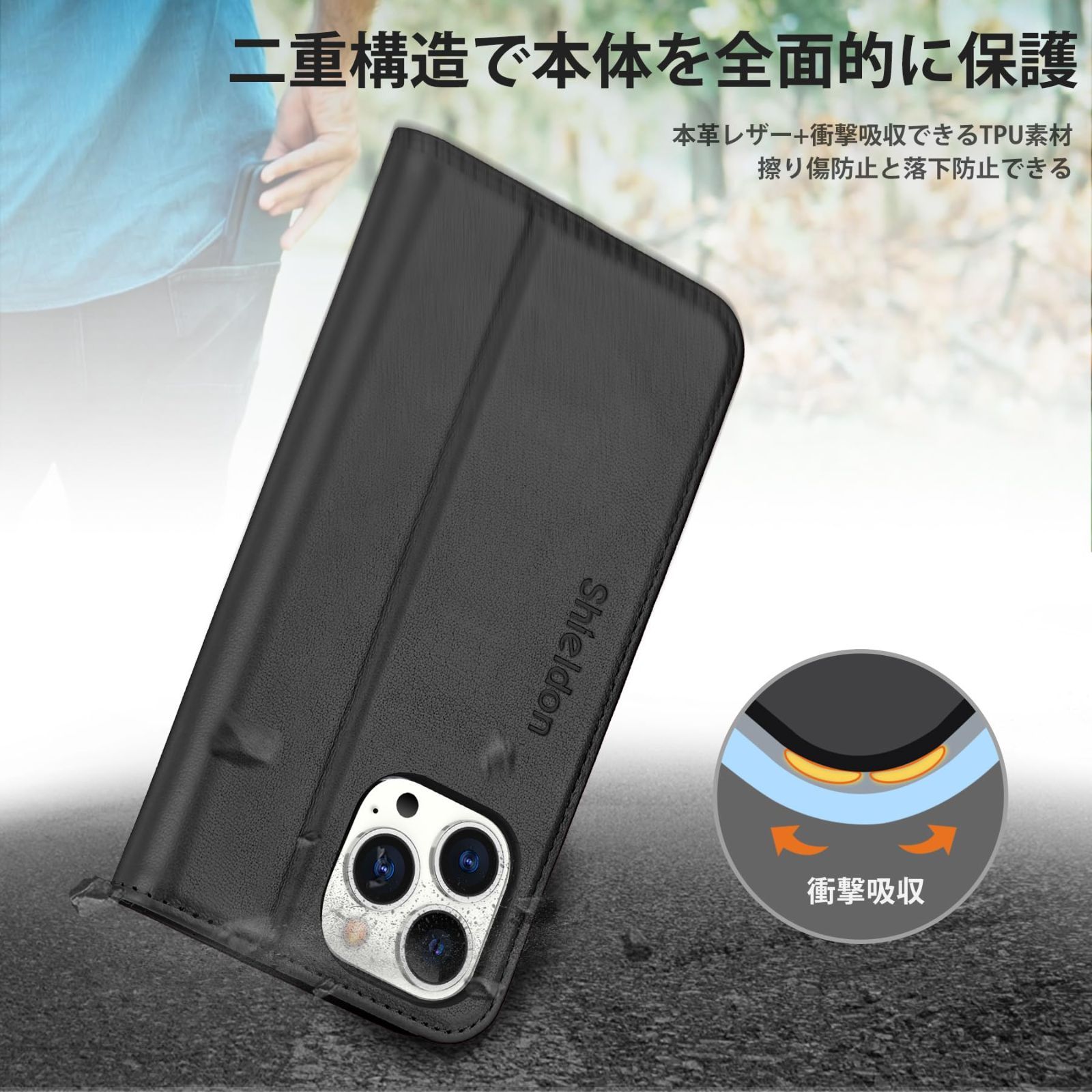PGYTECH MagCam Phone Grip クラシックブラック MagCam Phone Grip
