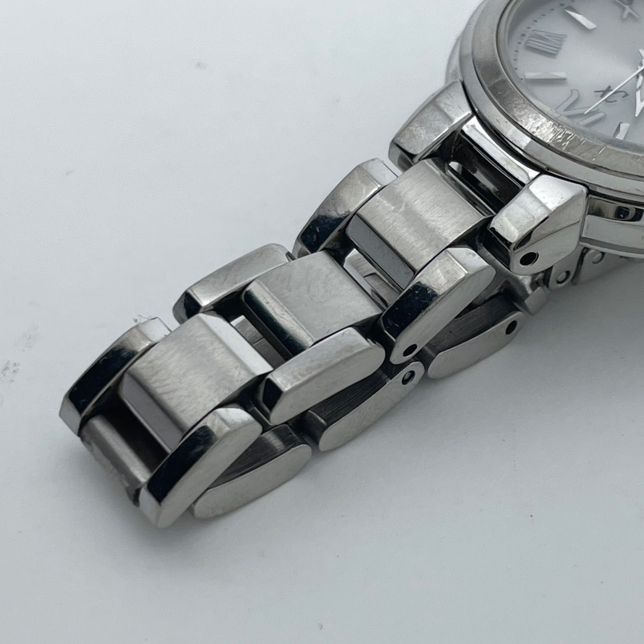 ★超美品シチズン　クロスシーH058-016545TA 電波ソーラー、美品】シチズン クロスシー シルバー H058