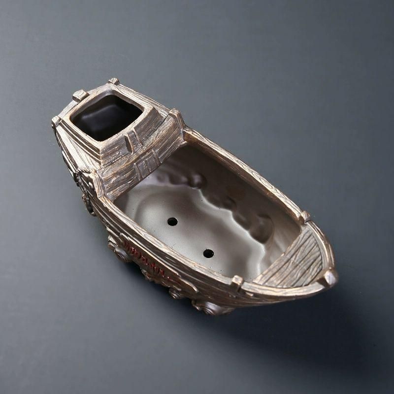 円柱形鉢 盆栽鉢 植木鉢 小品盆栽鉢 大品盆栽鉢 陶磁器 楽天市場】盆栽鉢 「紀伊染付山水図楕円鉢」 植木鉢 絵付鉢 作家