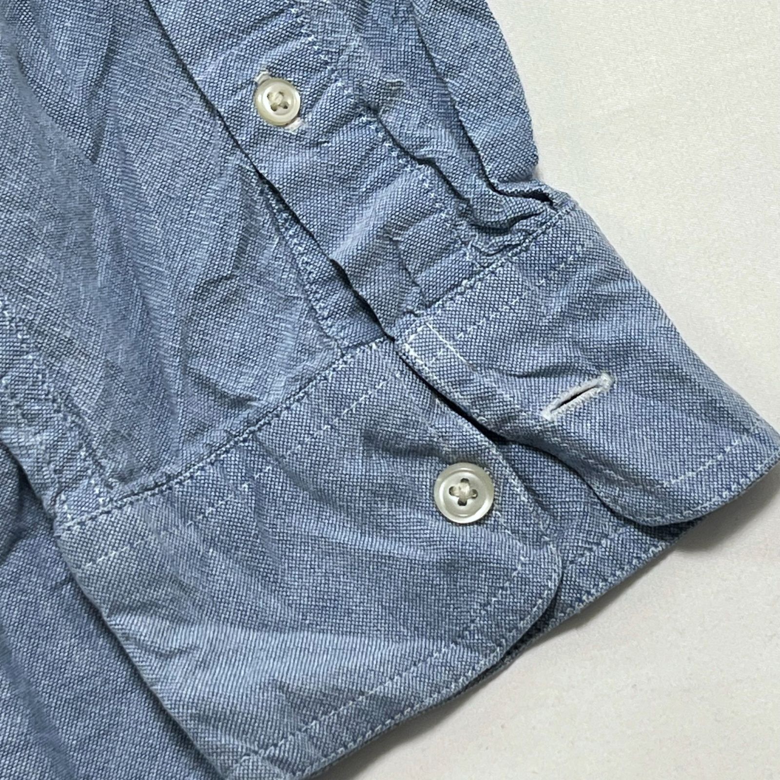 CHAPS ポロラルフローレン　レザージャケット　ポニーマーク　デニム　シャツ オーバーサイズ フィット デニム シャツ