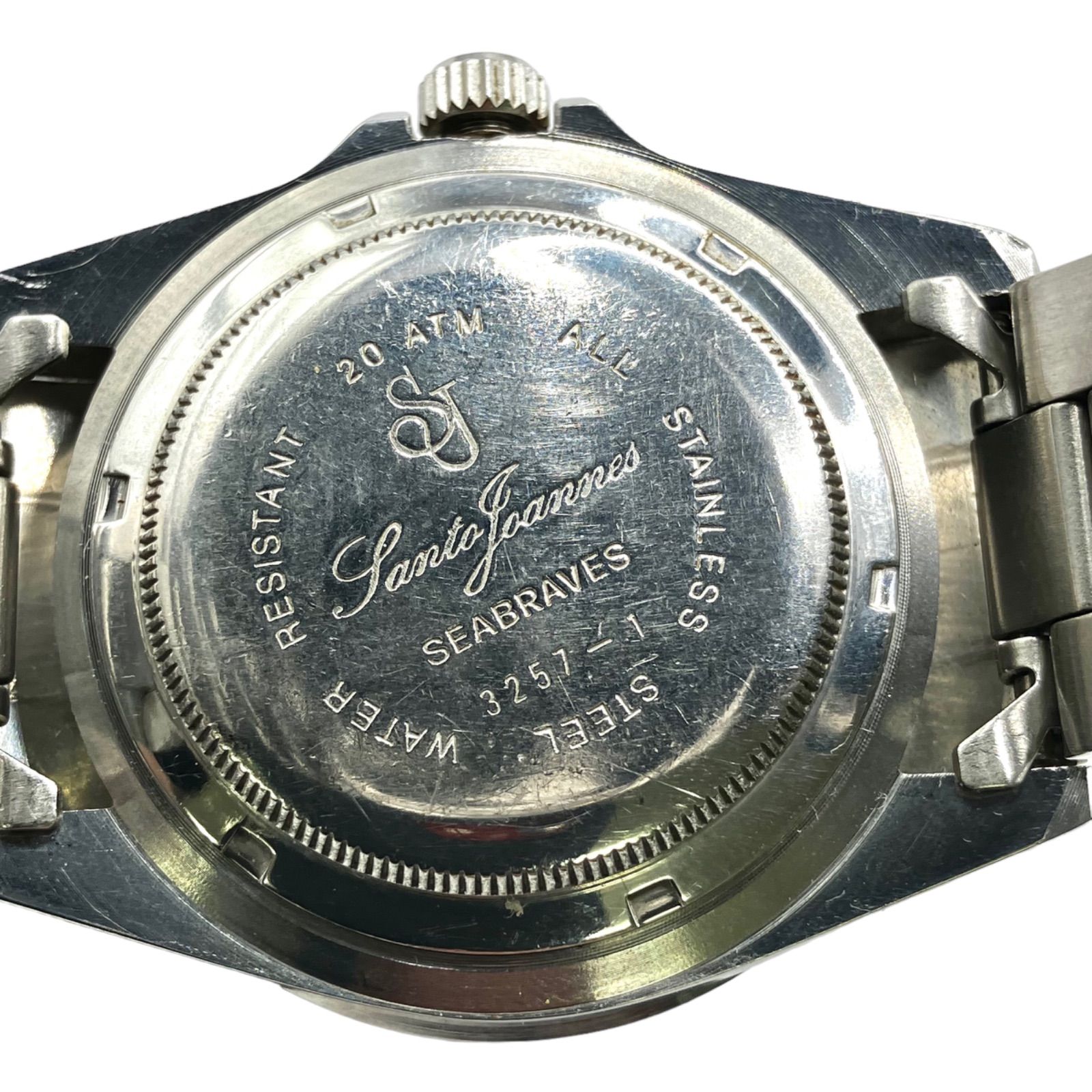 美品⭐️SantoJoannes】 セントジョイナス SEABRAVES BLK/SLV/3257-1