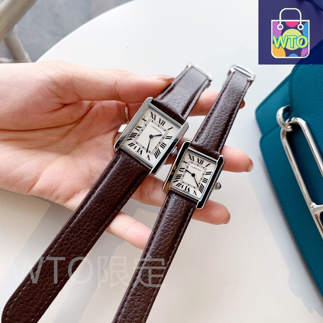 今日WTO】Cartier タンクシリーズ腕時計-WTO輸入1-WTO店名をご