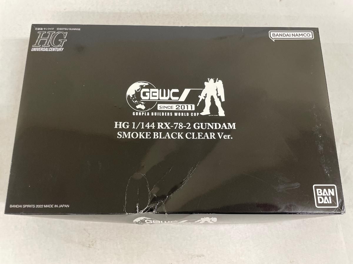 未開封】1/144 HGUC RX-78-2 ガンダム SMOKE BLACK CLEAR Ver