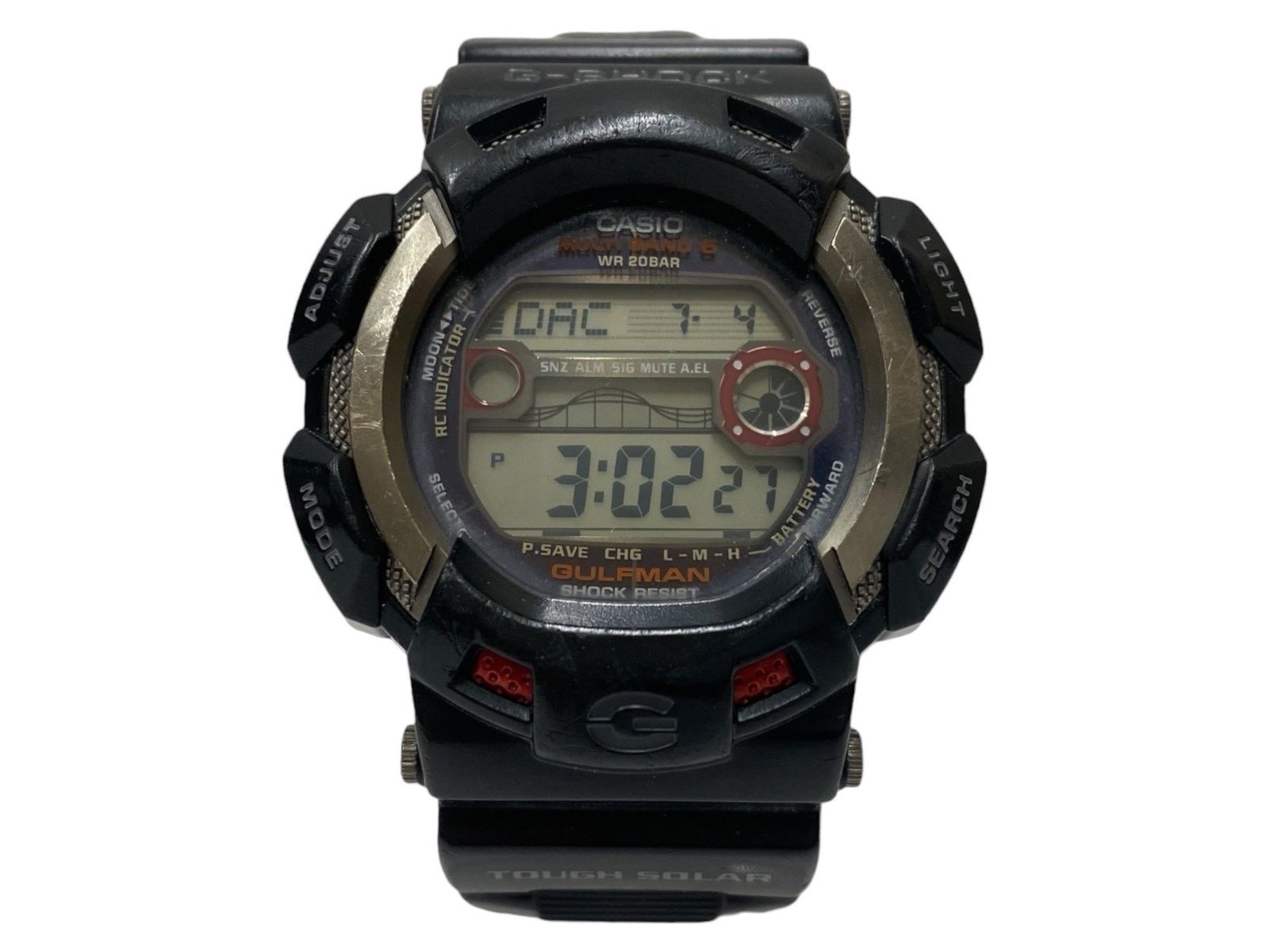 CASIO (カシオ) G-SHOCK Gショック デジタル腕時計 タフソーラー GW-9110 ブラック メンズ/049