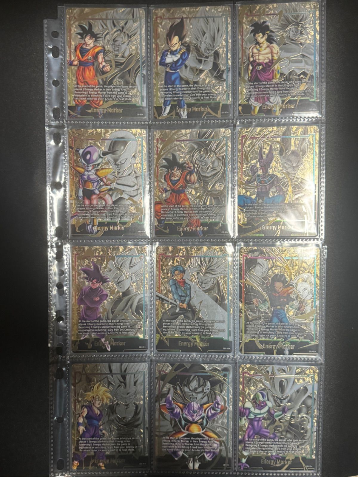 海外プロモ】エナジーマーカー パラレル 12種 12枚 全種類