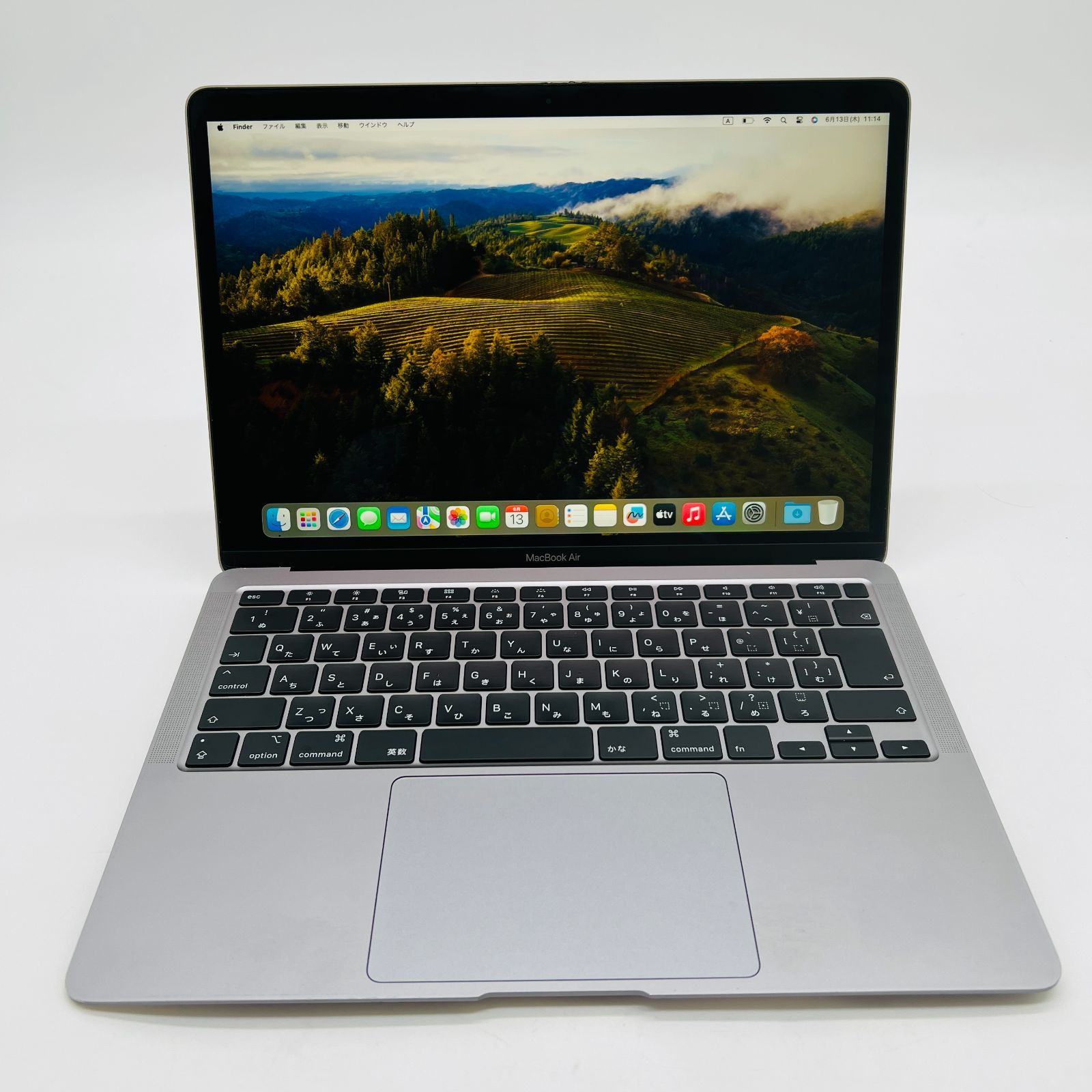 Apple MacBook Air 13インチ 256GB 2020モデル MWTJ2J/A メモリ8GB 1.1GHzdデュアルコア intel Core i3 充放電回数295回 (検品実施時)  充電器欠品