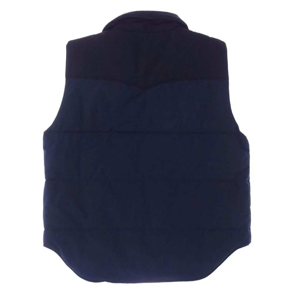 SUGAR CANE シュガーケーン SC15400 T C PADDING VEST 中綿 パディングベスト ダークネイビー系 ブラック系 L 新古品