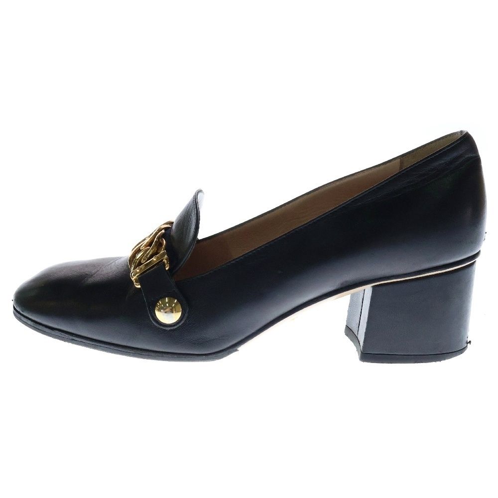 GUCCI グッチ シルヴィ ミッドヒール ヒールパンプス ブラック レディース 537539