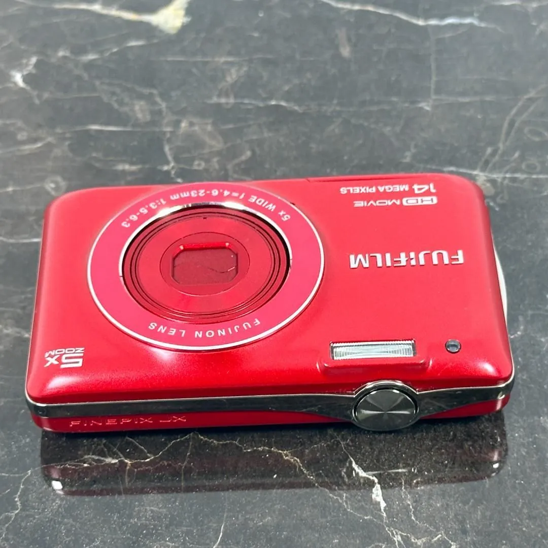 美品】Fujifilm JX600 赤色 デジタルカメラ 本体 箱付き 【公式通販】
