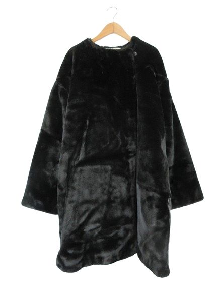 ソニアリキエル SONIA SONIA RYKIEL ノーカラー フェイク ファー