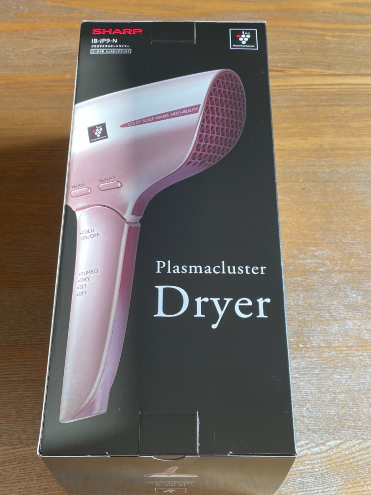 シャープドライヤー IB-JP9 ゴールド系 ピンク シャープドライヤー IB