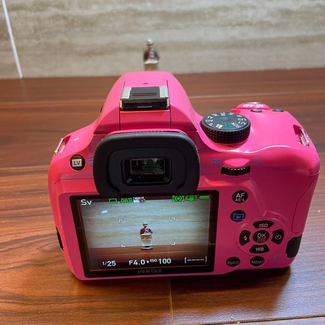 PENTAX K-50 ダブルズームキット ピンク ほぼ新品 4644 PENTAX K-50 ダブルズームキット ピンク ほぼ新品 4644 PENTAX K-50