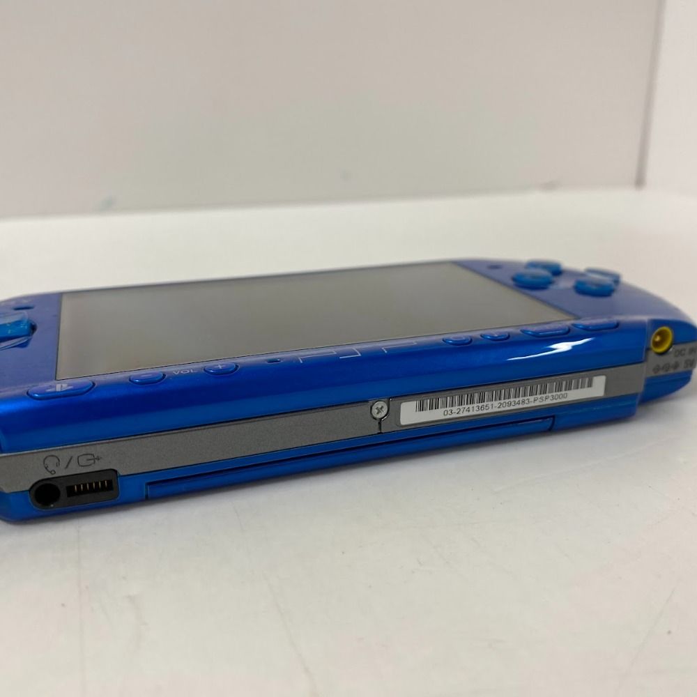 PSP3000 ブル PSP Console PSP-3000 Sky Blue / Marine Blue PS Portable