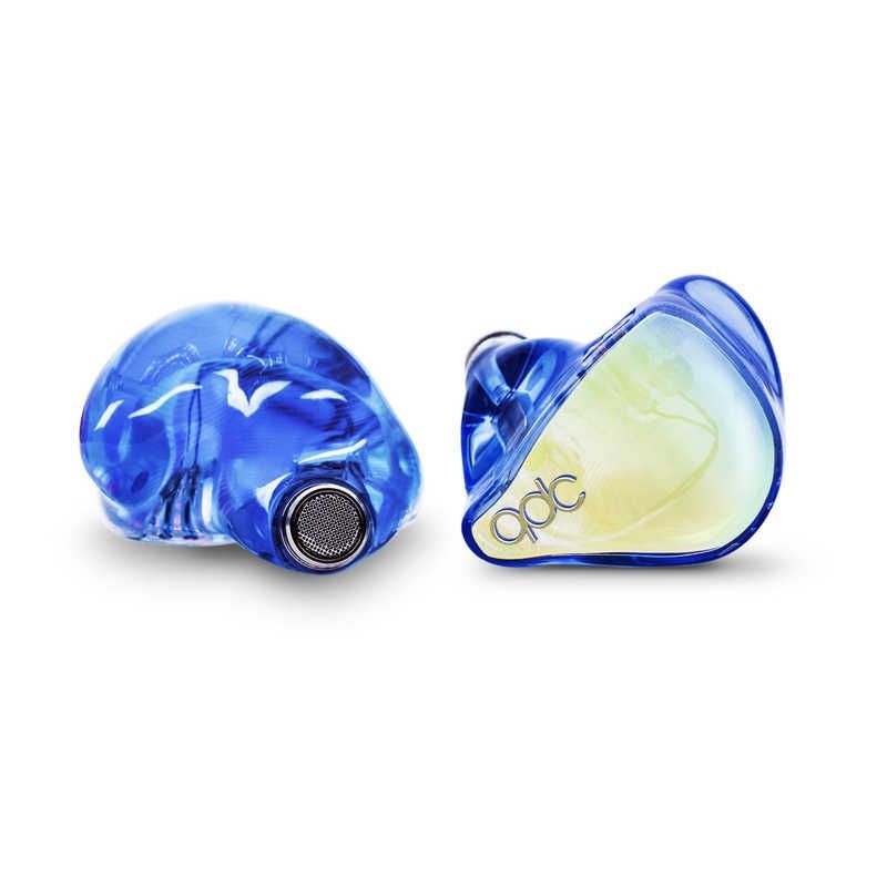 未開梱 QDC イヤホン カナル型 φ3.5mm ミニプラグ Aquamarine QDC-FRONTIER-AQ