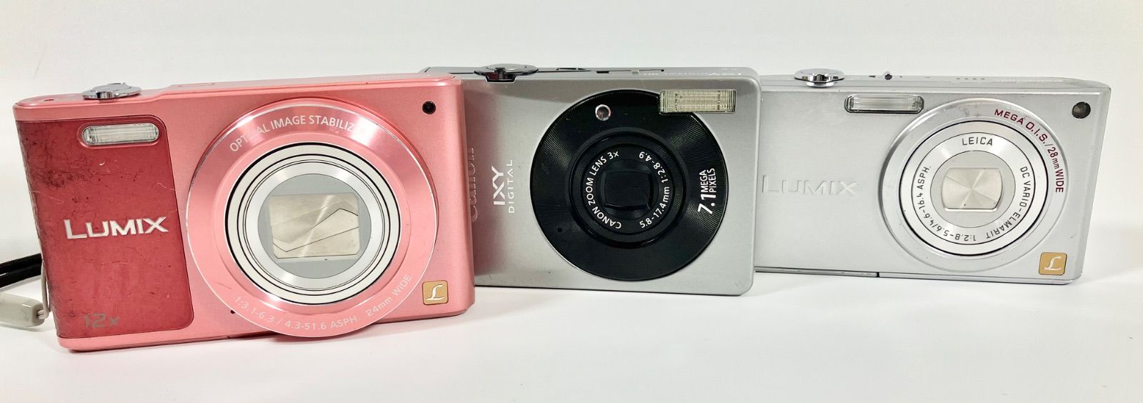Y*a様 天009 カメラ まとめ売り 4点 パナソニック キャノン 現状品】【まとめ商品】Panasonic パナソニック Canon キャノン