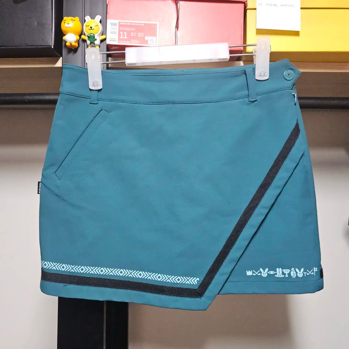 PEARLY GATES パーリーゲイツ シアン ヘムテーピングポイント 女性用キュロット ゴルフスカート 28