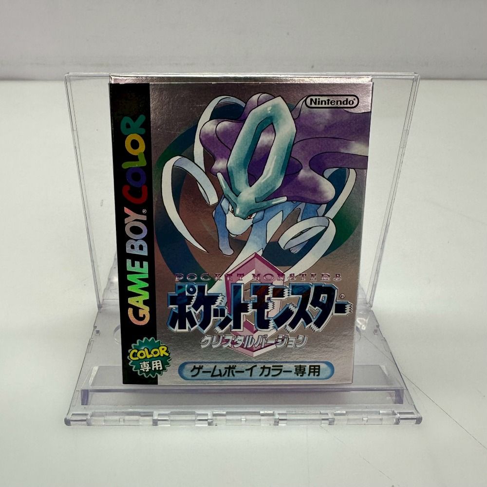 665　ポケットモンスター クリスタルバージョン ゲームボーイ 任天堂 『中古即納』{箱説明書なし}{GBC} ポケットモンスター