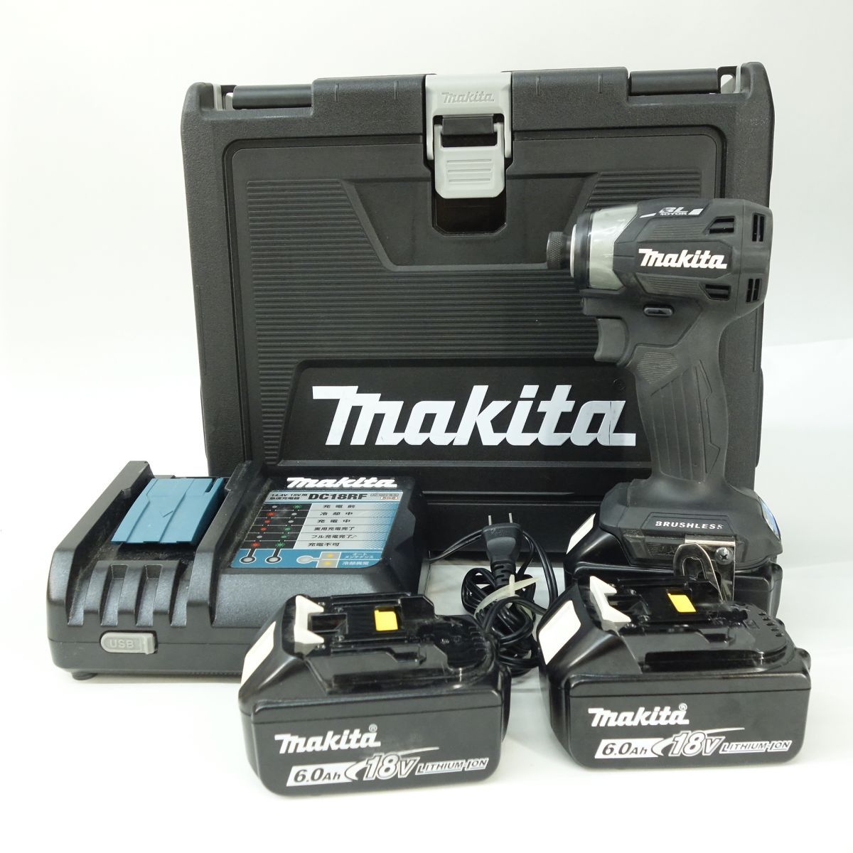 makita マキタ TD173D 充電式インパクトドライバ バッテリー 充電器 ケース付き