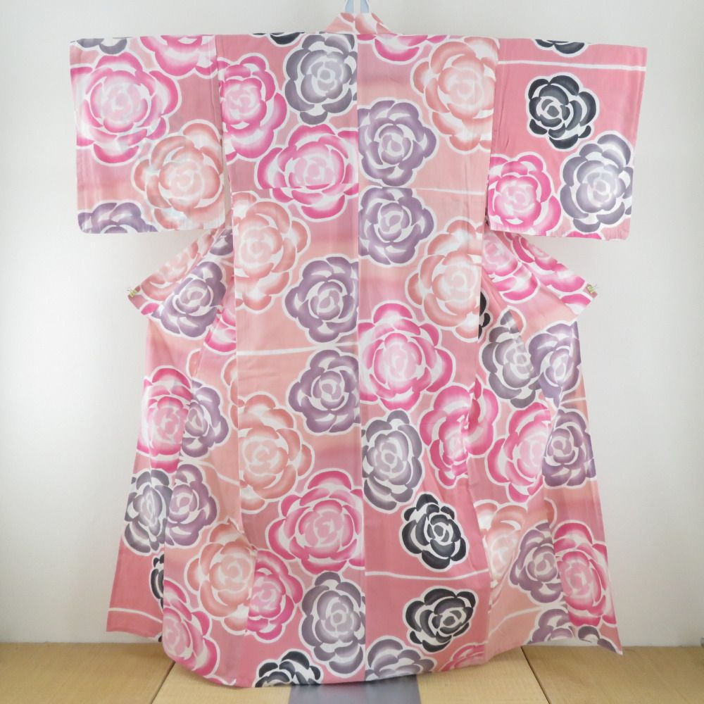 TSUMORI CHISATO ツモリチサト 浴衣 女性用ゆかた ピンク色x