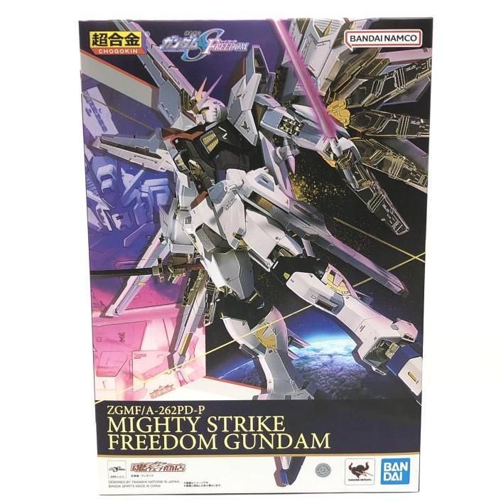 超合金　MIGHTY STRIKE FREEDOM GUNDAM CHOGOKIN Mighty Strike FREEDOM GUNDAM | TAMASHII WEB
