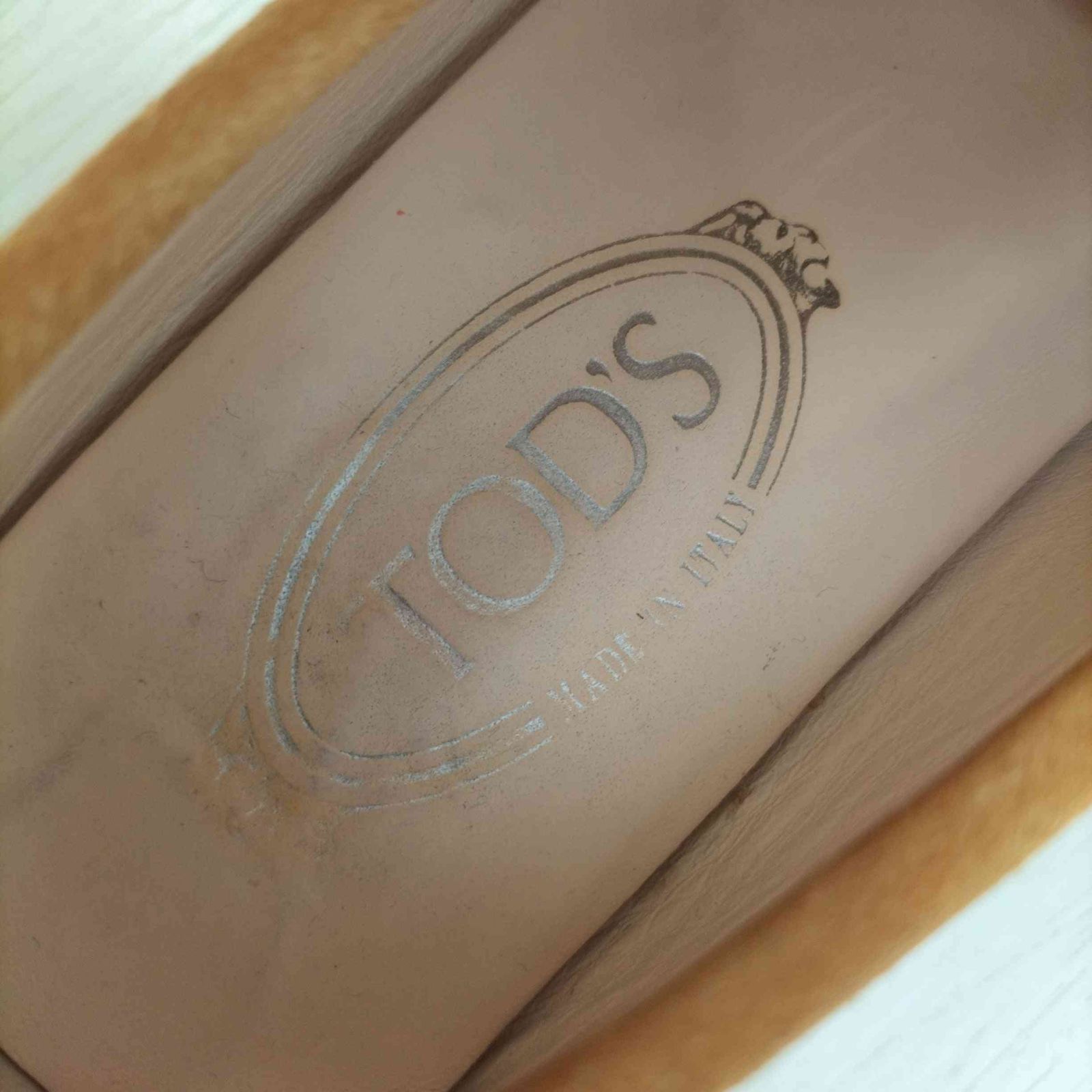 トッズ TODS イタリア製 スウェードタッセルローファー ドライビングシューズ レディース  35 1/2