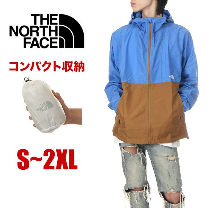 新品・未使用】【ブルーブラウン】ノースフェイス コンパクト 