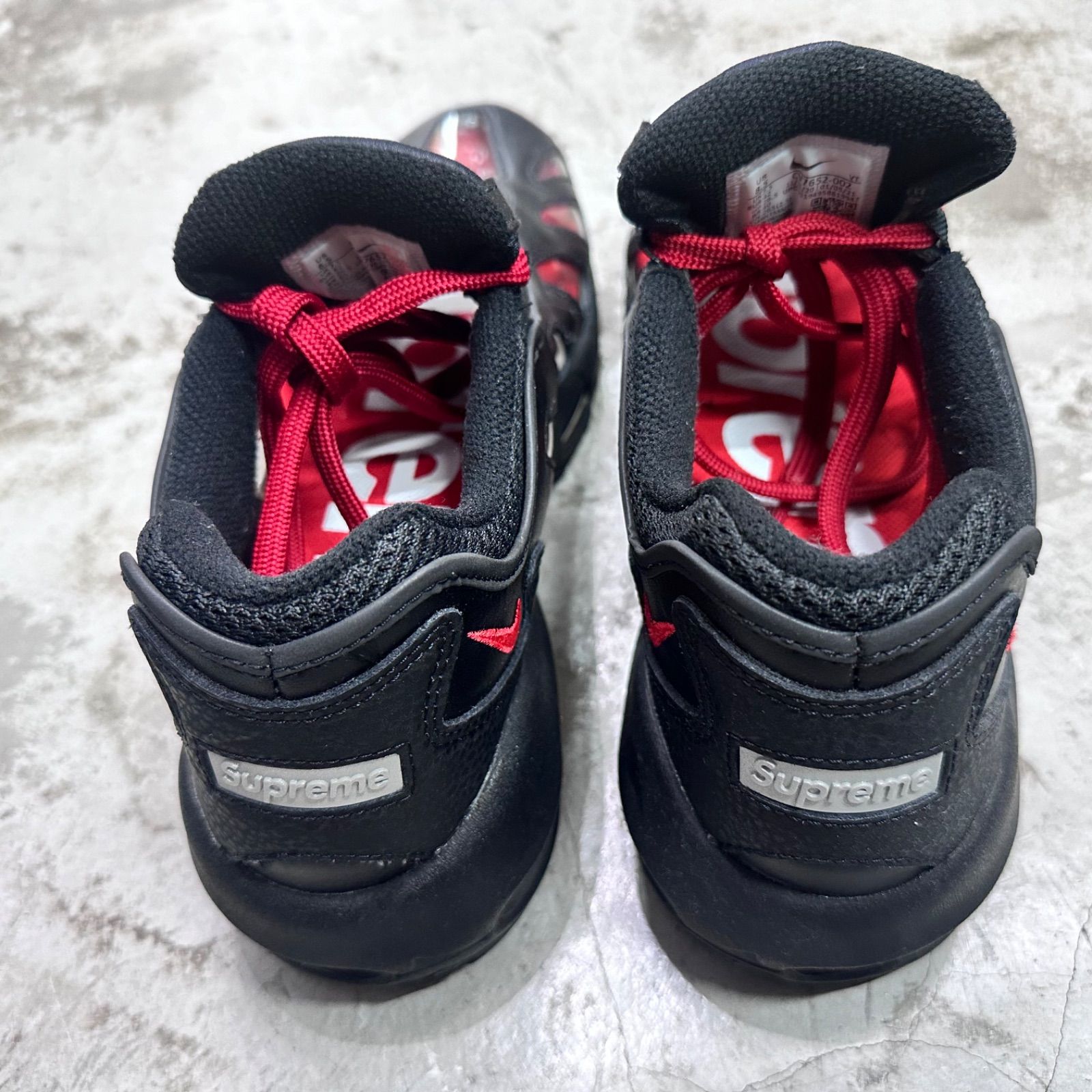 AirmaxⅡ96 黒赤モデル Supreme Nike Air Max96 スニーカー 黒/赤 - メルカリ
