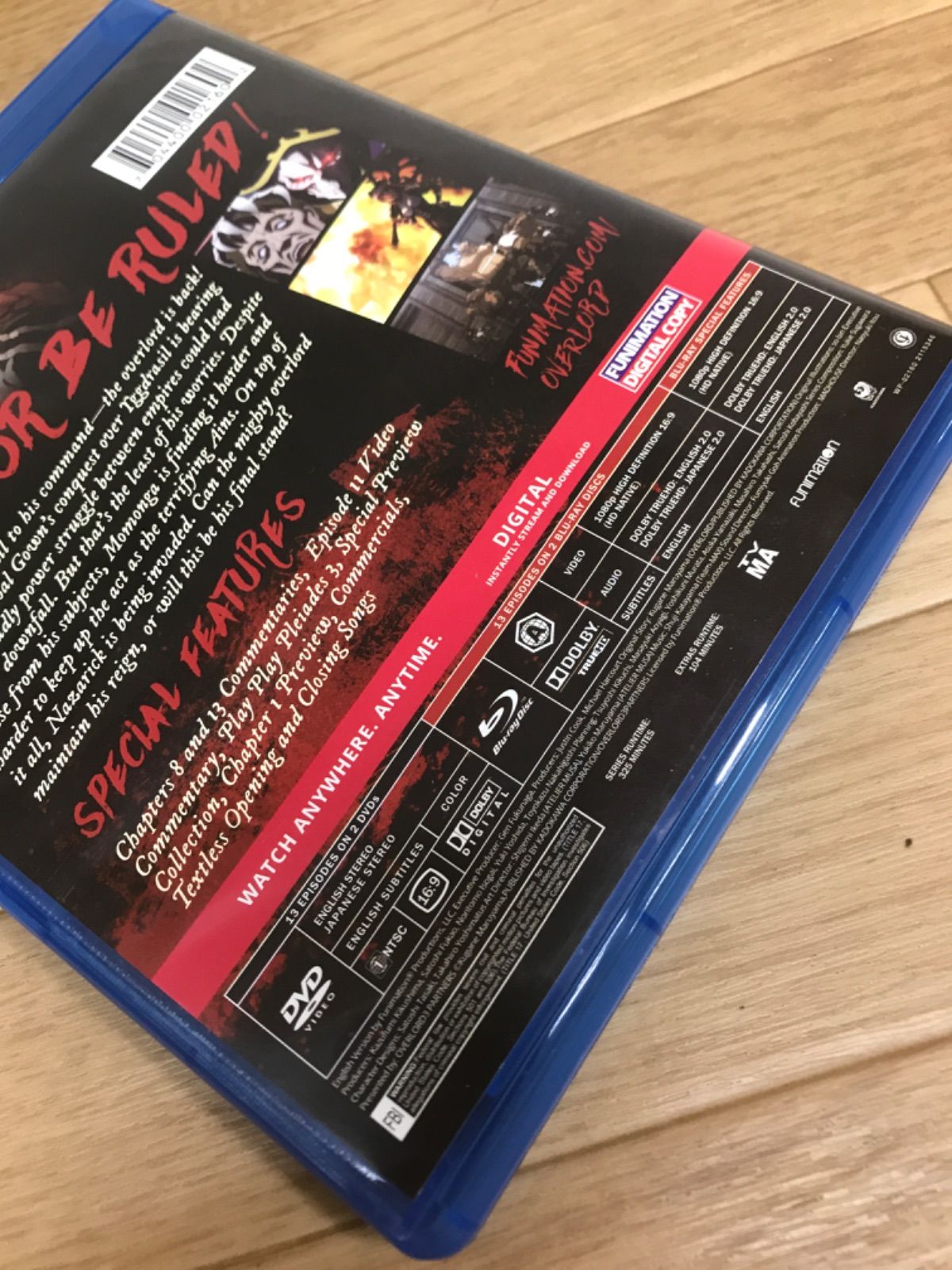 輸入アニメBlu-rayDisc　OVERLORD III BLU-RAY+DVD [輸入盤] Amazon.com: Overlord III - Season Three Blu-ray : Movies & TV