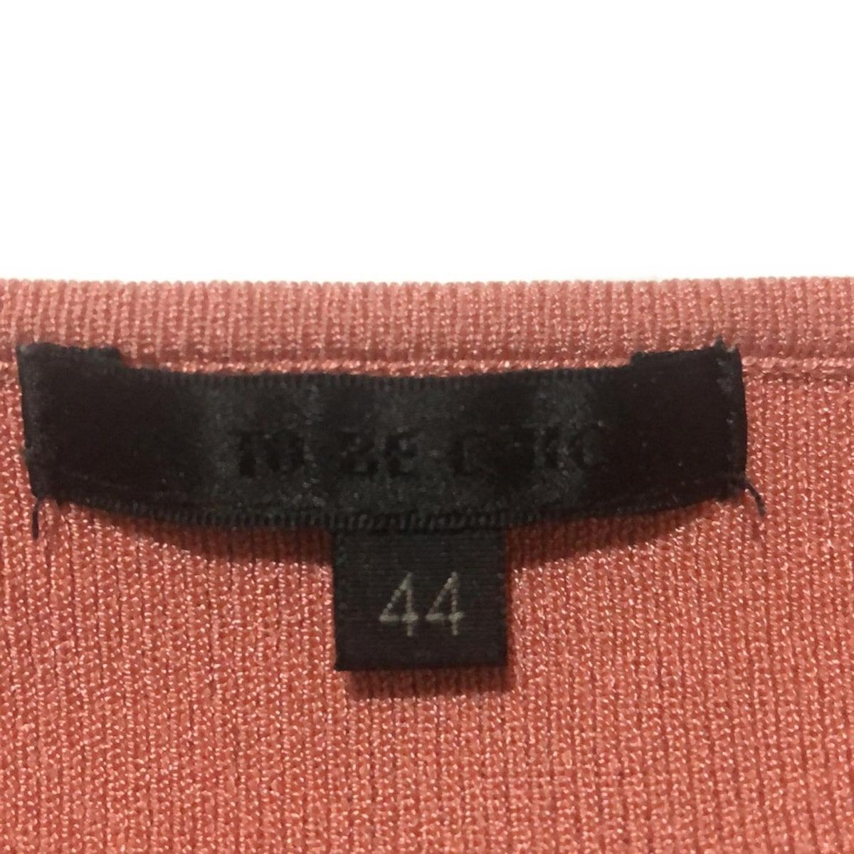 TO BE CHIC - TO BE CHIC(トゥービーシック) 長袖セーター サイズ44 L レディース美品  - ピンク フラワー(花)/スパンコール/ビーズ TO BE CHIC(トゥービーシック) 長袖セーター サイズ44 L