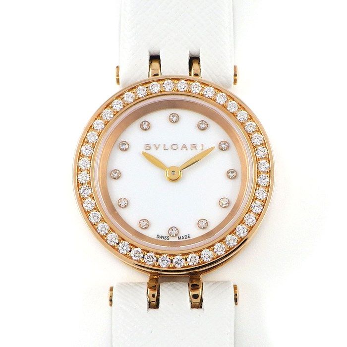 ブルガリ BVLGARI 腕時計 B-zero1 ビーゼロワン BZ23WSGDL/12/BZP23SG ダイヤベゼル 12ポイント ダイヤインデックス ホワイト文字盤 白 SS K18PG ホワイト レザーベルト クオーツアナログ 【中古】 楽天市場】＼お買い物マラソン！店内全品ポイント10倍！／ ブルガリ