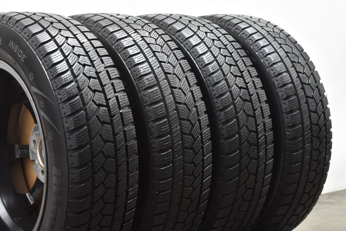 バリ溝】ヴェルサンディ 15in 5.5J+43 PCD100 ハイフライ 175/65R15 