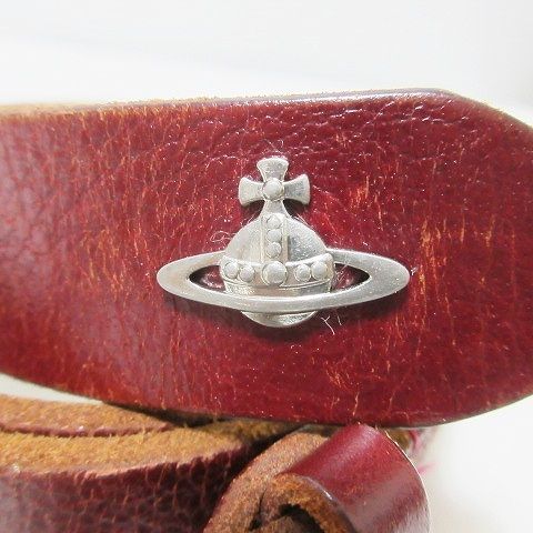 ヴィヴィアンウエストウッド Vivienne Westwood レザー ベルト ORB