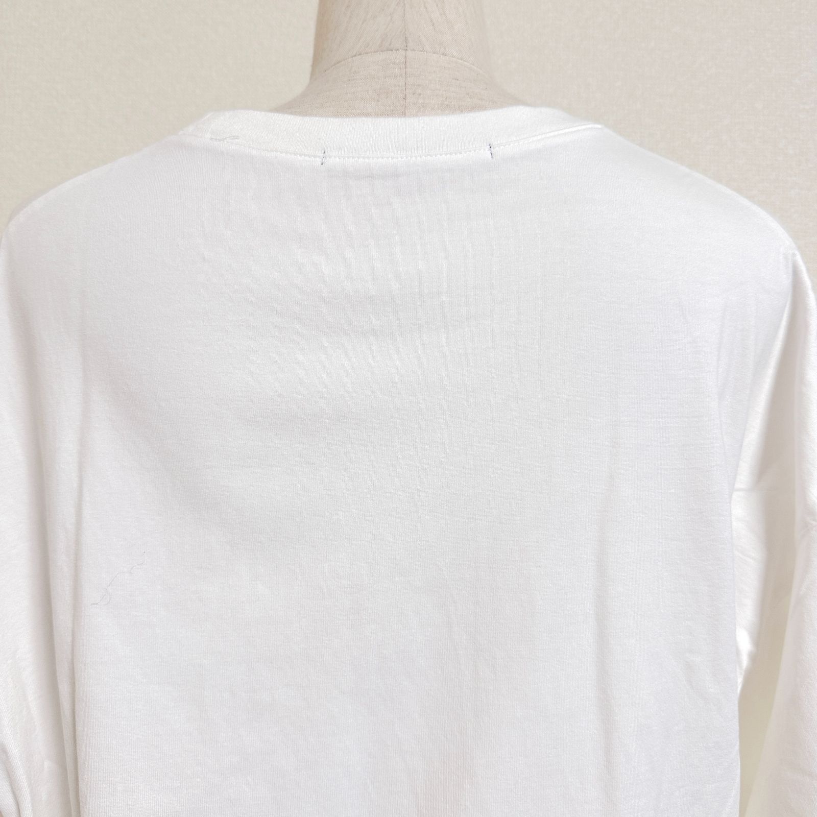 24SS AP STUDIO 24SS ビッグTシャツ オーバーサイズ 5分袖 無地