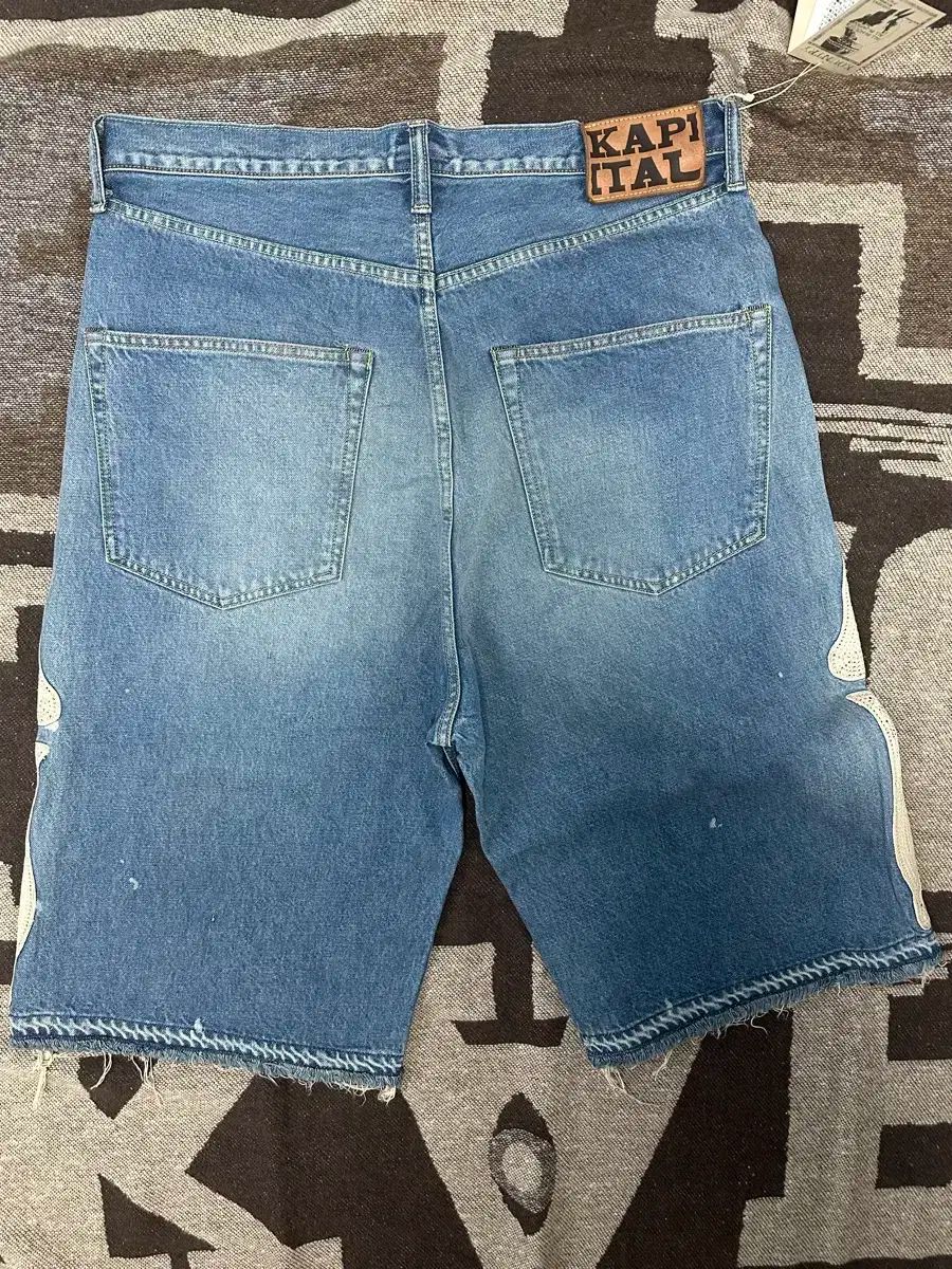 KAPITAL(キャピタル) ボーン デニム ショートパンツ 38