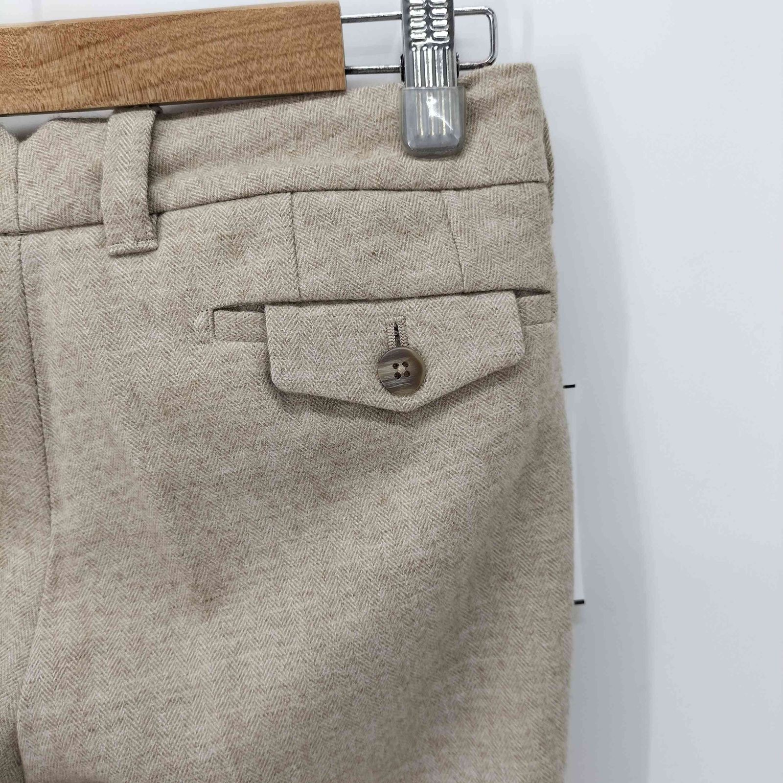 バーニーズニューヨーク BARNEYS NEWYORK カシミヤ混 ウール
