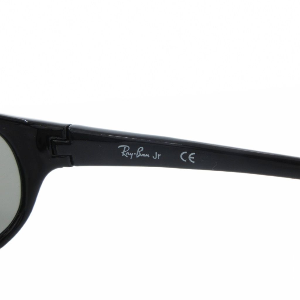 レイバン RAY BAN ジュニア Jr サングラス アイウェア フルリム ロゴ 100|71 黒 ブラック 緑 グリーン |GV GY18 STEELWINDOWSANDDOORS_COM