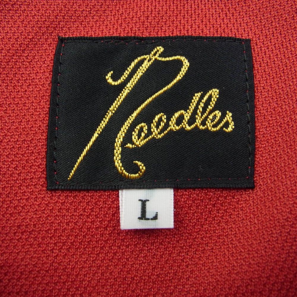 Needles ニードルス 22SS KP219 Track Crew Neck Shirt Poly Smooth  