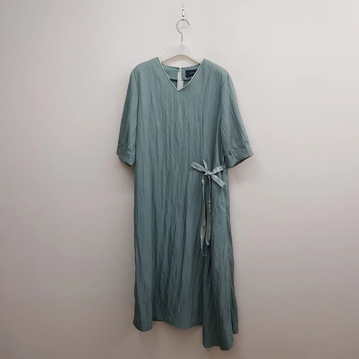 The HANDSOME LATT by T 2021 リボン ベルト ロング ワンピース 82 ー 94 160 サイズ
