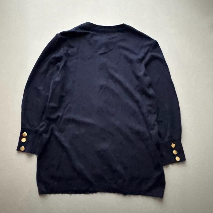 VINTAGE Yves Saint Laurent イヴサンローラン 金ボタン カーディガン