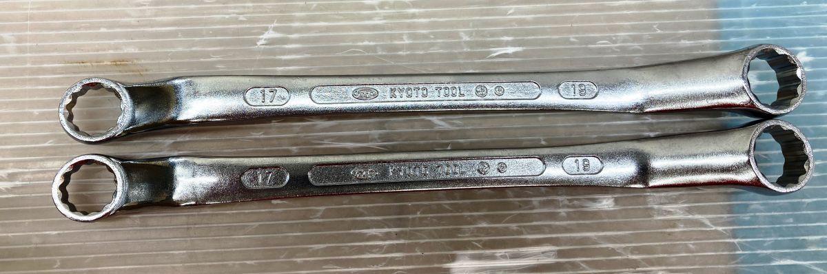 メガネレンチ ロングメガネレンチ＆スパナセット