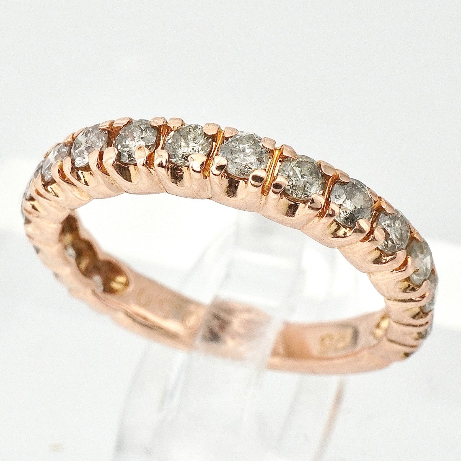 ダイヤ リング エタニティ ダイヤモンド K18PG 指輪 ピンキーリング 小指 imgrc0077366784.jpg