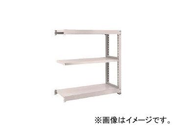 トラスコ中山 M5型中量棚 1800×921×H1200 3段 連結 ネオグレ M5-4693B NG(5115094)