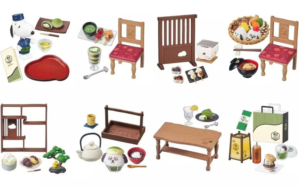 送料無料 re-ment ピーナッツ SNOOPY URBAN SELECT SHOP 8個入り