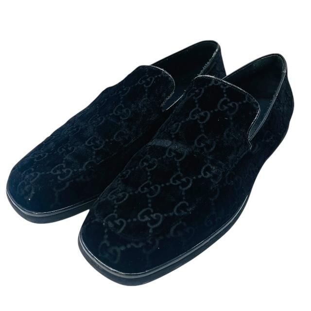 GUCCI グッチ シューズ スリッポン ローファー フラットシューズ GG 